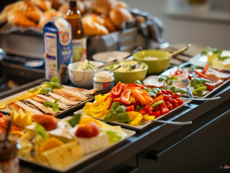 Auswahl am Frühstücksbuffet – Schlemmer Frühstück mit Privatkoch